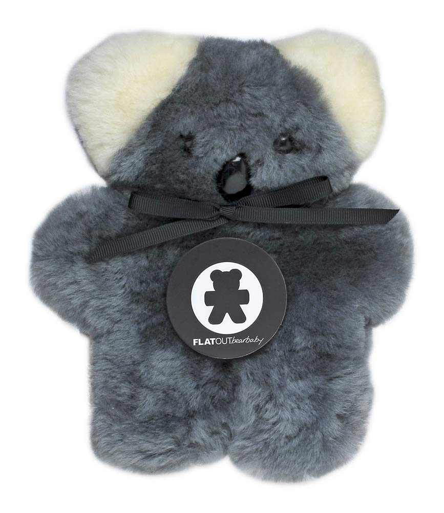 

FLATOUTbear Baby Австралийская овчина Маленький плюшевый медведь 100% FO-Koalasml