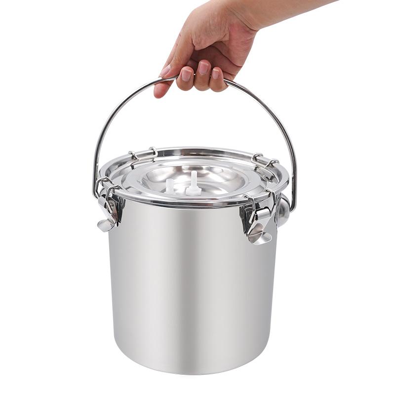 Sheep Cow Electric Milking Machine Accessories Stainless Steel Milk Bucket Milking Pump Milk Cup Lining Combination for Cow