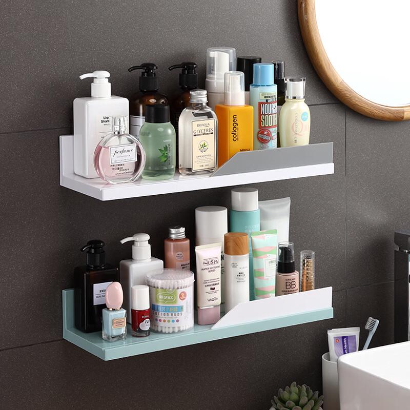 Wutuo Drill-Free Wall-Mounted Bathroom Shelf