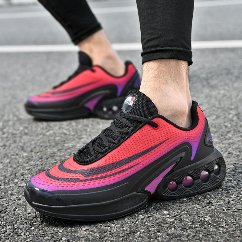 Shoes Men's Spring New Breathable Air Cushion Running Shoes Large Size 47 Casual Shoes Lightweight Soft Sneakers 2025