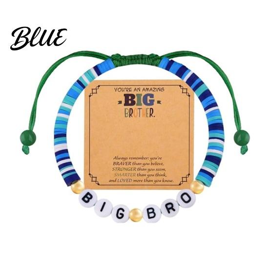 Child-friendly Jewelry Sister Friendship Bracelet Adjustable Beaded Bohemian Colorful Polymer