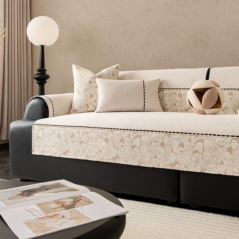 Sofa Cushion Universal In All Seasons  New Non-Slip Seat Cushion Light Luxury High-End Living Room Sofa Cover Cloth Towel