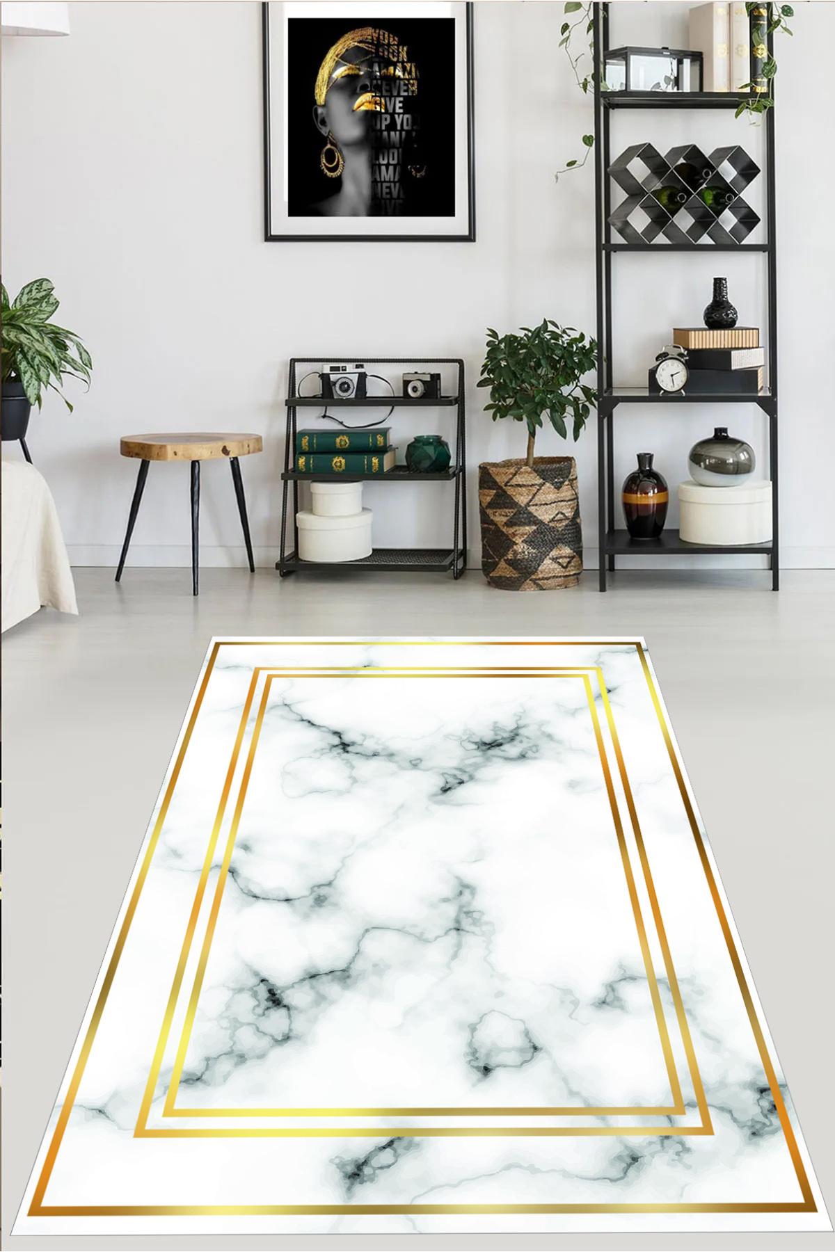 

MD-LİFE HOME Декоративный ковер на нескользящей основе с цифровой печатью MD5377