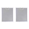 Replacement Aluminum Mesh Grease Filters For Cooker Hood Range Hood Vent 255x230x9mm 2PCS For Kitchen Ventilation