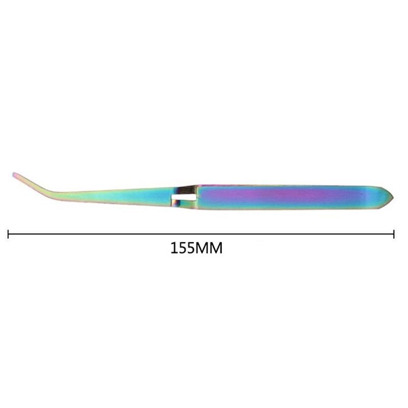 Stainless Steel Nail Shaping Tweezers For Uv Gel Tips C Curve Pinchers Sculpture Clip Nail Art Tools