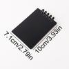 Loose-leaf spiral mini notebook, portable notepad, spiral-assembled memo book, suitable for outdoor home office and school use