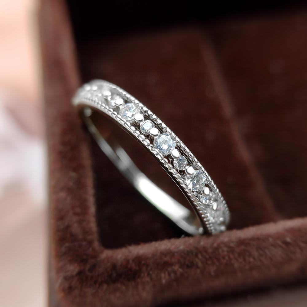 

ZHOUYANG Dainty Ring For Women Lady Mini Cubic Zirconia Finger Ring Light Gold Color / Silver Color Fashion Jewelry KCR088 11