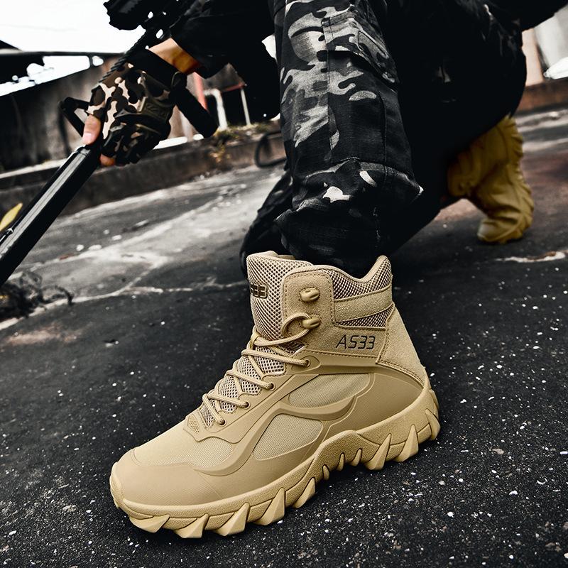 Magnum Breathable Tactical Boots Special Forces Outdoor Hiking Wear-resistant Training Combat Boots High-top Military Boots