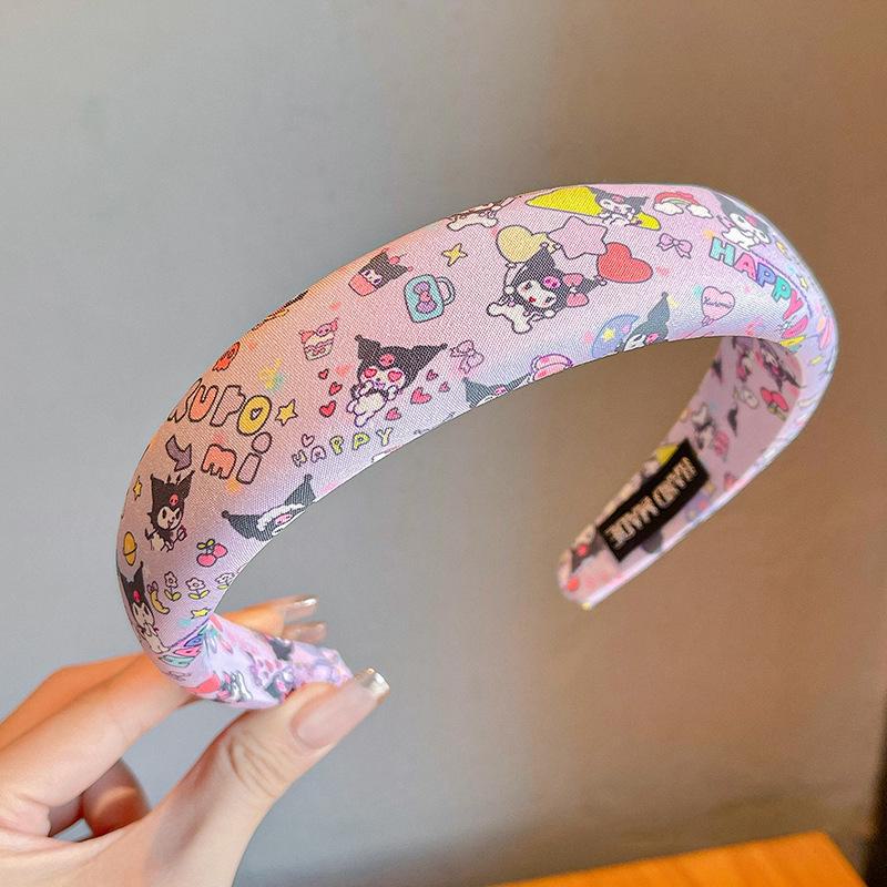 2024 Korean Green Headband & Hairpin for Girls - Trendy Douyin Style High-Value Headdress for Kids