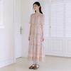 Thursday Island Women Flower Border Mix Frill Dress T264mop245w