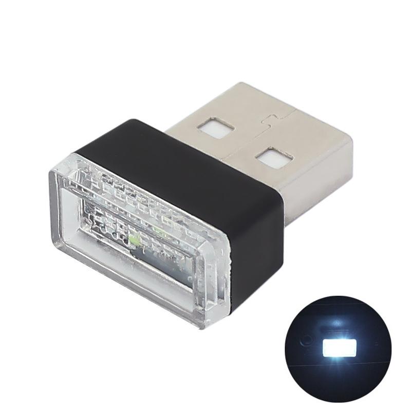 Mini USB LED Car Light Auto Interior Atmosphere Neon Atmosphere Lamp Mini Lights Emergency Lighting PC Auto Interior Accessories