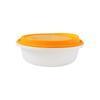 Disposable Round Food Container with Lock Lid, 1250ml