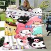 1pc. Cute Cartoon Characters Plush Blanket - Perfect for Home, Office, Outdoor Use, Gift Idea, Suitable for Al
