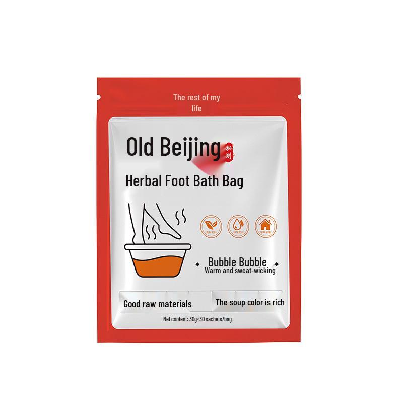 Mugwort & Ginger Foot Soak Bags with Sichuan Pepper - No-Boil, Sweat-Inducing Foot Bath Solution