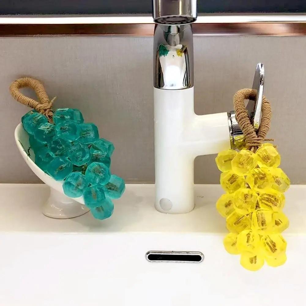 Clear Grape Soap on a Rope DIY Grape Soap New Bath Soaps
