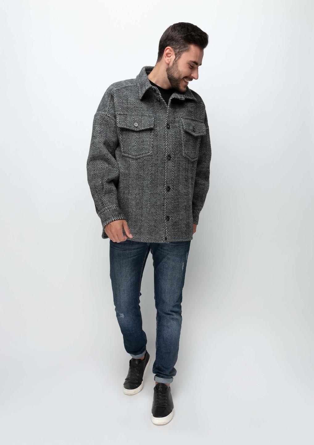 

Пальто-сорочка Samange 3XL сірий