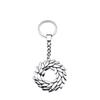 The Flower Of Life Keychain Craft Jewelry Victory Symbol Key Ring 30mm