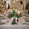 Festive Home Decor Accents Christmas Gnome Plush Figurines, Faceless Santa Stuffed Cloth Dolls, Window Decoration Ornaments Scandinavian Elf Tabletop