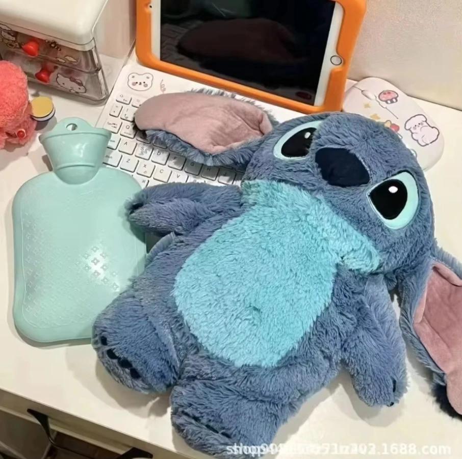 1pc Water Bottle, 1000ml Water-Filled Water Bottle, Hand and Foot Warmer for Girls,Cute Plush Cloth Cover