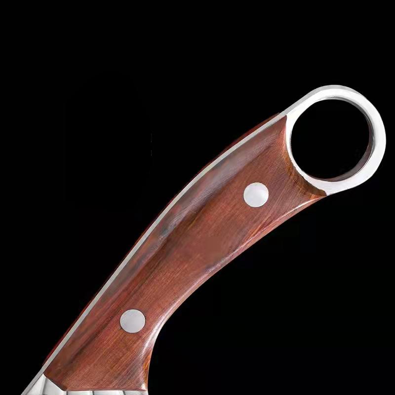 Stainless Steel Kitchen Knife Cleaver Forged Boning Knife Butcher Knife Sharp Slicing Knife with Cover
