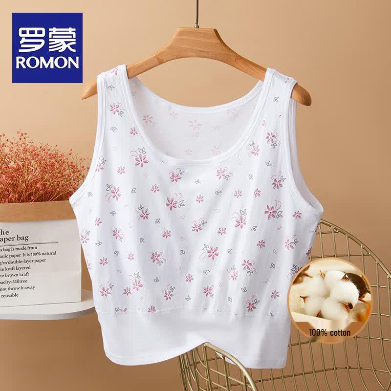Женский стеганый хлопковый топ-майка Romon XL темно-розовый