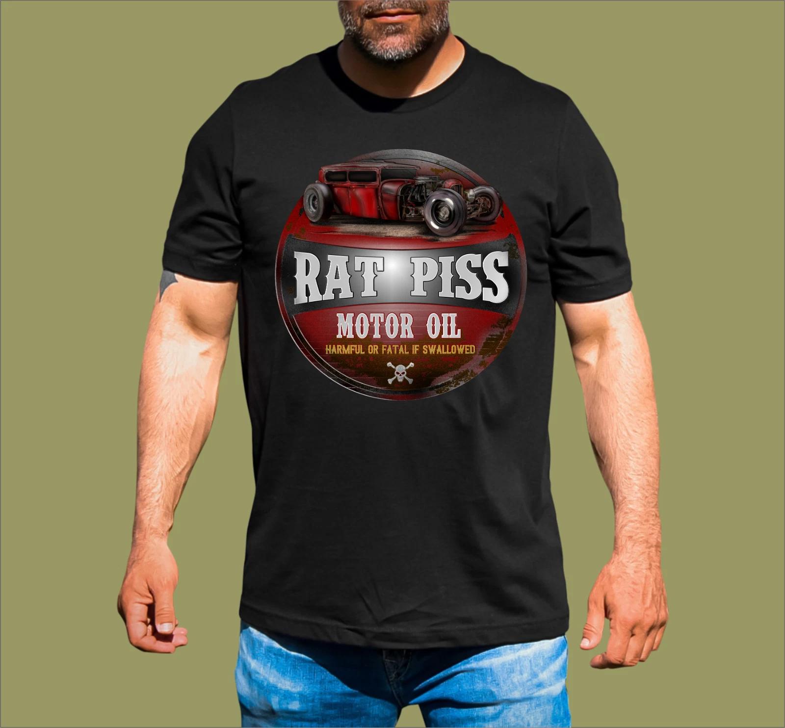 RAT PISS MOTOR OIL T-SHIRT L