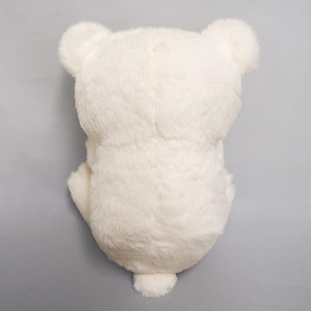 Sanei Boeki Original Kyun Koro Plush Toy White Bear 10x12x12cm Animal