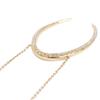 Gabriela Artigas L'APPARTEMENT 14KT Lunula Diamond Necklace Yellow GoldUsed