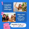 Hot The Party Game Where Smiling Means Youlose, Snorts-funny Board Game For Family Friend, 5 Toy Pig Noses & Challenge Cards