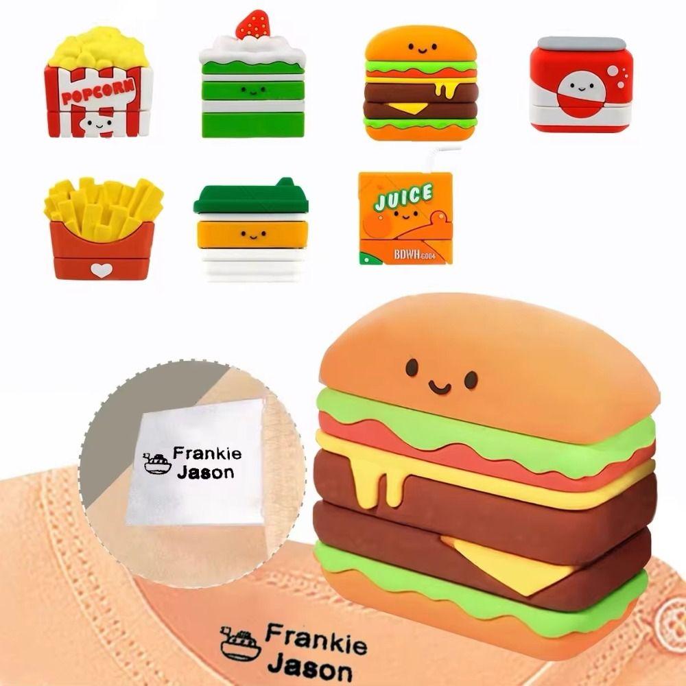 

Waterproof Children s Name Seal Material Non-fading Name Sticker Stamp DIY Material Kindergarten style 7