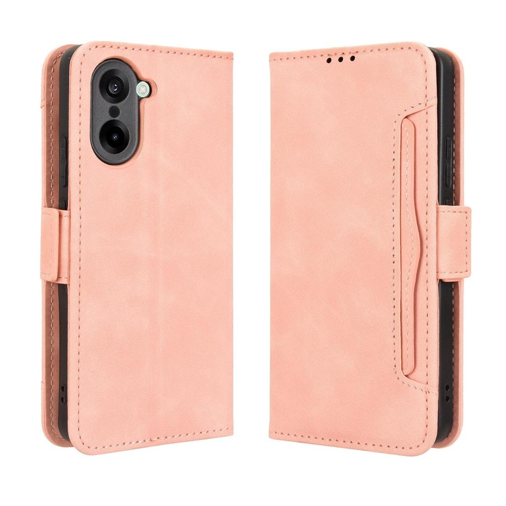 Flip Cover für OnePlus Ace 5 Racing Lederhülle [Flip Vintage Leder] Brieftasche Stoßfest Langlebig Retro Handyhülle