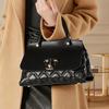Fashion Quilted Single Shoulder Women's Bag Versatile Genuine Leather Crossbody Bag Simple Commuter Handbag New Trendy Large Capacity Bag