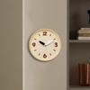 Nordic Silent Contrast Color Wall Clock - Stylish and Modern Design