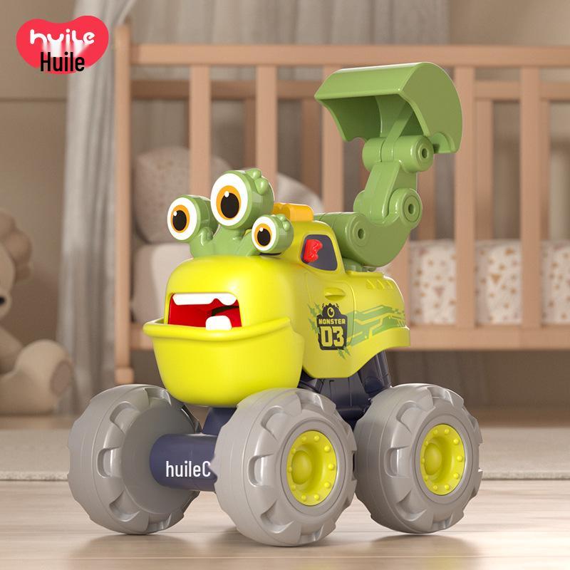 Huile 326 Excavator Toy Car for Kids - Hands-on Engineering Vehicle Model