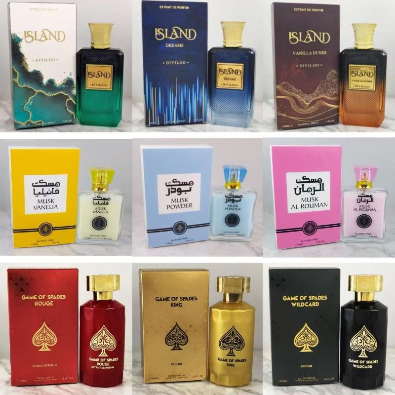 New High Quality Middle Eastern Arabian Men's and Women's Perfume Lasting Fragrance Set