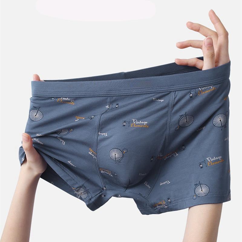 Men's Underwear Modal Breathable Boxers Antibacterial Male Shorts Knickers