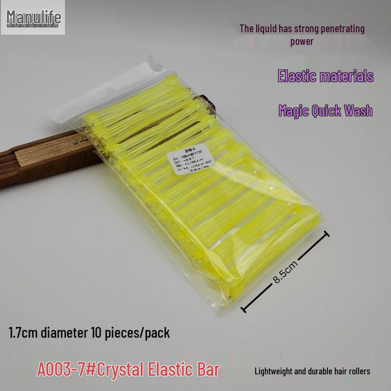 

Корейський Кристально Прозорий Еластичний Набір Бігуді для Холодної Завивки для Салонів Краси - Бігуді для Перманенту з Еластичною Сіткою