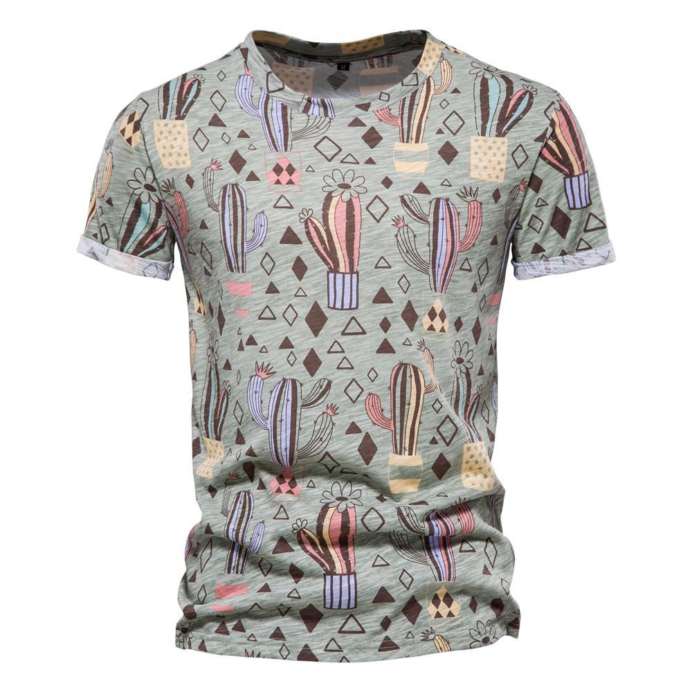 Hawaiian Plant Tropical Jungle 3D Print Casual T-shirt For Men And Women Daily Slim Loose Crew Neck Short Sleeve Summer Top New