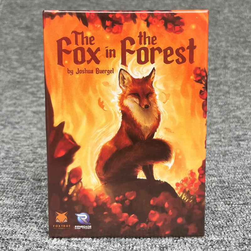 

Английская версия карточной игры «Лиса в лесу» красный