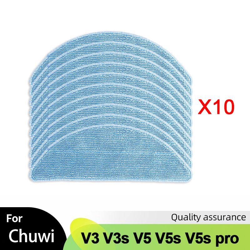 Für iLife Chuwi V3 V3s V5 V5s V5s pro V50 V55 x5 Roboter Staubsauger Teile Seitenbürste HEPA Filter Mopptuch Zubehör