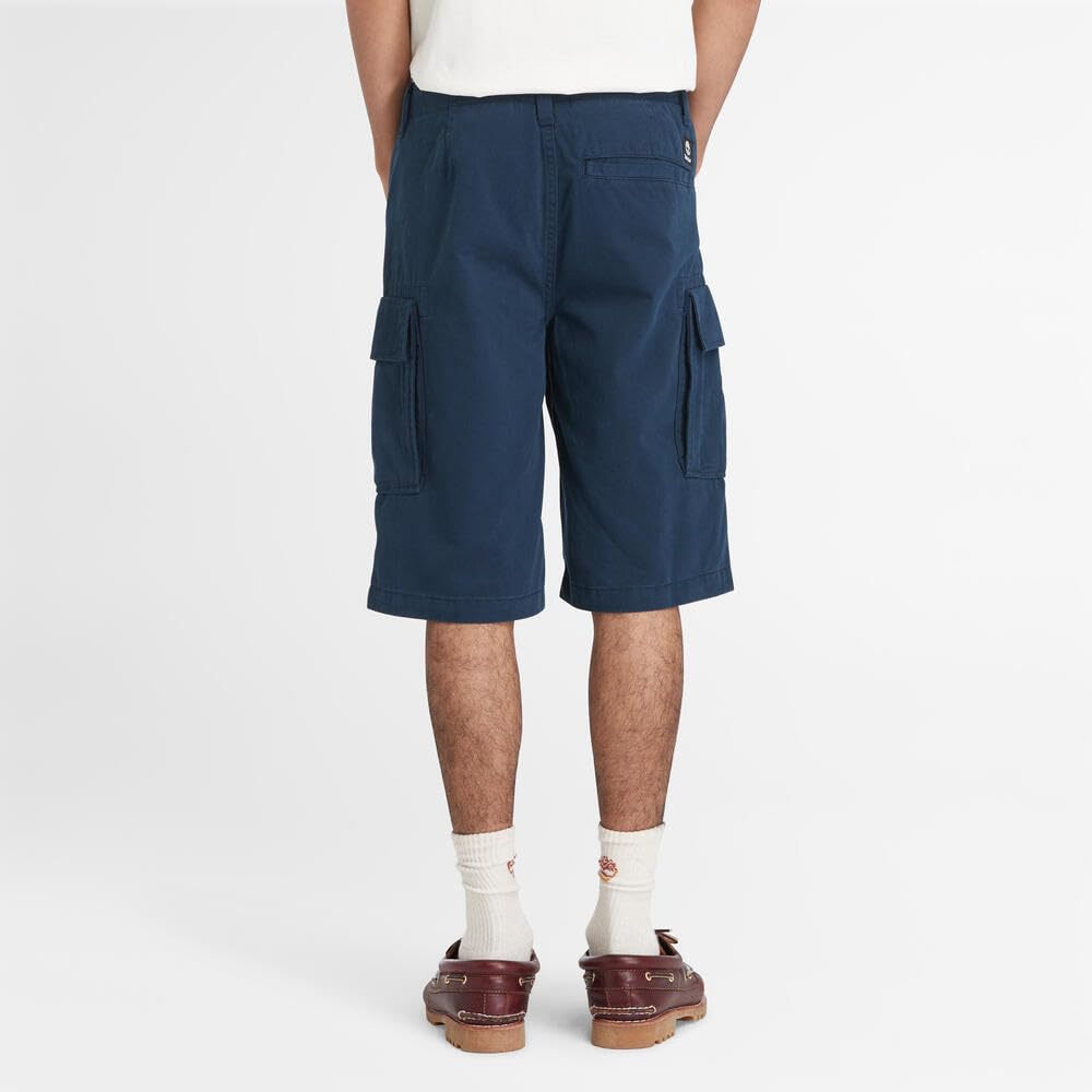 Timberland Twill Cargo Dark Size TB0A5U1B4331 Men's Shorts, Sapphire, 30,