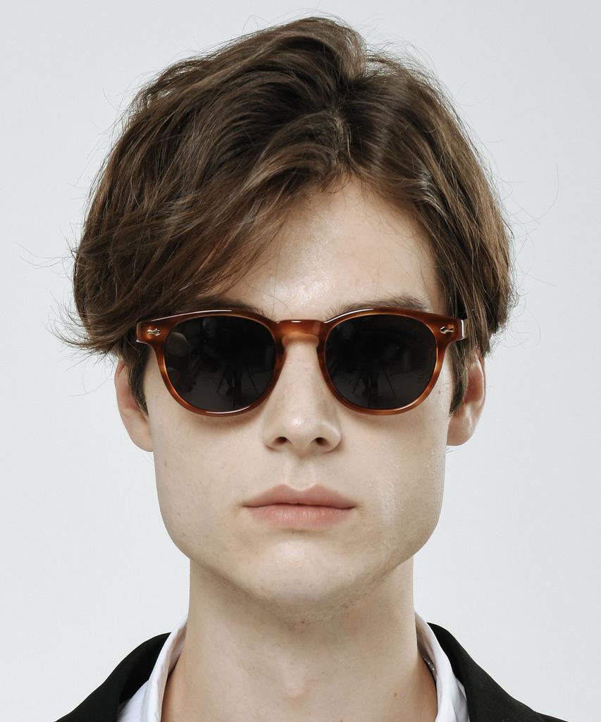 Peisyeon Tom (C2) Tom Arnel-Style Horn-Rimmed Sunglasses