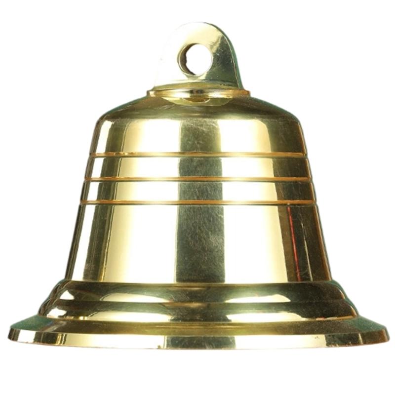 Premium Clear Sounding Copper Engraved Bell Large Carved Bell Hanging Ornament for Art Home Decors and Cultural Event
