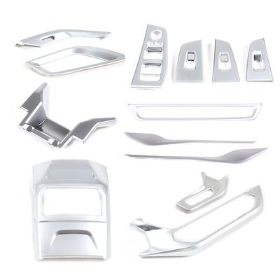 ABS Silver For BMW 1 2 Series F40 F44 2026-2026 Interior Kit Dashboard Center Console Gear Shift Panel Cover Trim Stickers