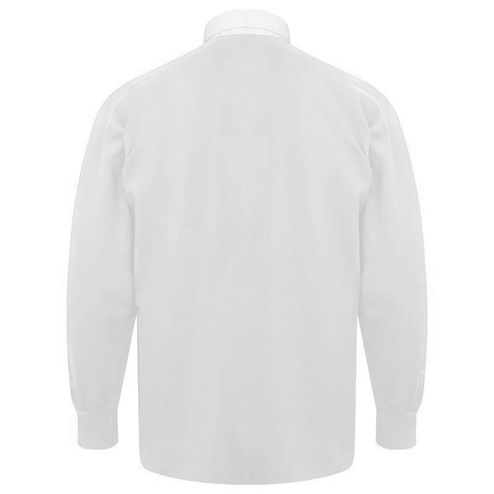 Front Row Long Sleeve Classic Rugby Polo Shirt