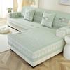 Embroidery Fabric Universal Non-Slip Thickened Sofa Cushion Simple Fashion Sofa Cover Back Towel  New