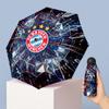 Ombrello Pieghevole Compatto Bayern Monaco con Stampa Mini 5 Pieghe 8 Stecche Antivento Impermeabile Leggero Portatile