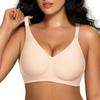 LetsJoli Women's Wire-Free Full Coverage Bra