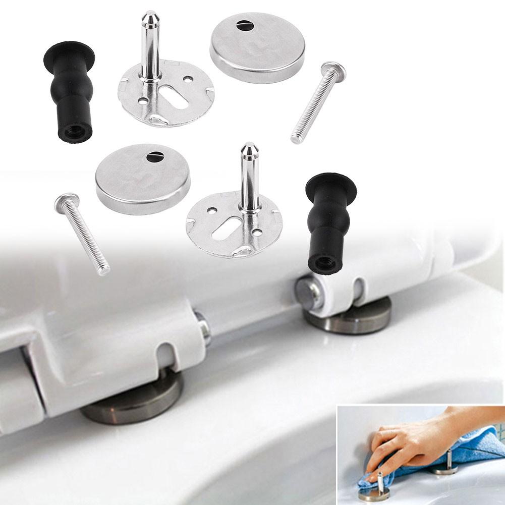 Toilet Lid Hinge Set Bathroom Accessories Expansion Bolt 8mm