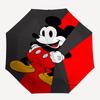 1pc Mickey Mouse,Classic Automatic Folding Umbrella: Compact 8-Bone Design Cartoon Outdoor Travel Companion, Business Umbrella, Christmas Va